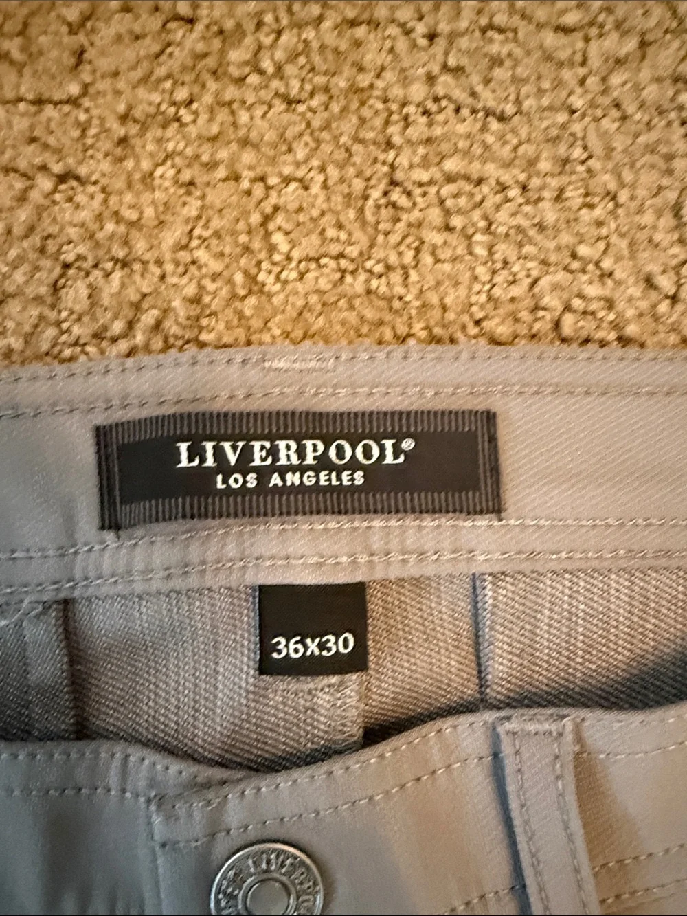 Liverpool Men’s Light Gray Dress Pants